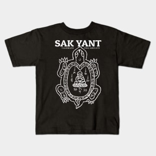 Tattoo Sak Yant Thai Turtle Kids T-Shirt